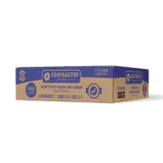 Bin Liners Heavy Duty Austar Contractor 240 Litre Black Packet 25 Carton 100
