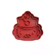 Nutcracker Head Christmas Cookie Cutter Biscuit Fondant Ceramic Cutter Embosser
