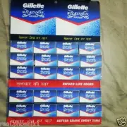 400 Pc GILLETTE WILKINSON SWORD RAZOR BLADES double edge DE safety razor blades