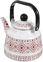 SEWOART Thickened Stovetop Kettle Enamel Tea Pot l Hotel Home Tea Kettle Handheld