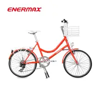 在飛比找momo購物網優惠-【ENERMAX 安耐美】經典款淑女車(自行車/淑女車/單車