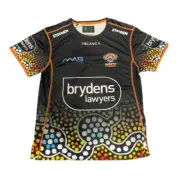 Wests Tigers NRL Steeden Run Out Shirt T Shirt Sizes S-5XL! T2