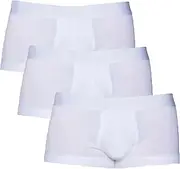 [Maiyifu-GJ] Men's Cotton U-Shaped Underwear Stretchy Breathable Trunks Low Waist Soft Boxer Briefs