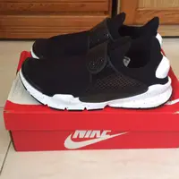 在飛比找旋轉拍賣優惠-全新 Nike sock dart 黑白 潑墨 US11