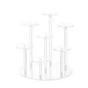 Acrylic Dessert Display Stand Jewelry Cake Perfume Storage Rack Birthday1450