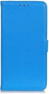 [FANYUAN] Case for Sony Xperia 1 V, Magnetic Flip Leather Premium Wallet Phone Case, with Card Slot and Folding Stand, Case Cover for Sony Xperia 1 V.(Blue)
