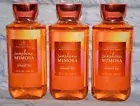 3 BATH & BODY WORKS SUNSHINE MIMOSA ALOE VITAMIN E SHOWER GEL BODY WASH 10 OZ