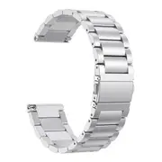 Stainless Steel Smart Watch Replacement Strap Screwless Bracelet Belt Band For Fitbit Versa SILVER COLOR