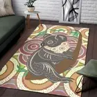 Koala Aboriginal Dot Art InDoor Mat Livingroom Bedroom Door Rug Carpet Area Rug
