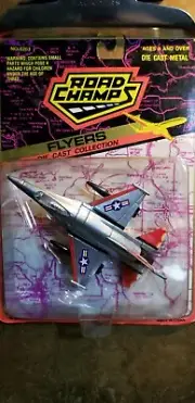 ROAD CHAMPS USAF F-16 "FIGHTING FALCON" 1:120 SCALE DIECAST METAL MODEL