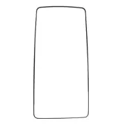 Big Mirror Glass Plate Heated LH Side Fits 2002-18 International Prostar