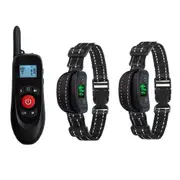 Wireless Dog Fence for 2 Dog, Electric Dog Fence and Remote Training Collar for Yards, Adjustable for Small Medium Large Dogs