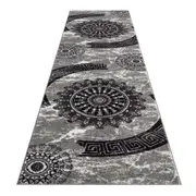 Sungate 2108 in Grey Hallway Runner Rug