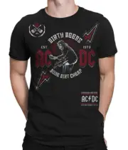 AC/DC Australian Hard Rock Music Band Dirty Deeds Adult Mens T Tee Shirt 31917