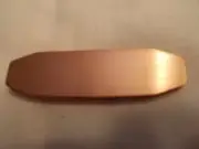 TeI3 COPPER INSERT KIT for SCOTTY CAMERON"NEWPORT TWO LONG NECK COLLAR FACE