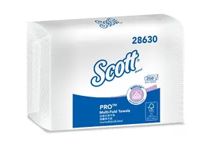 可麗舒SCOTT 專利鎖水擦手紙 28630 (250抽/16包/箱)