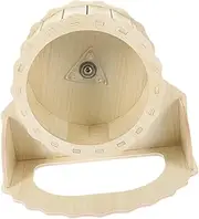 DRESSOOS Silent Hamster Wheel for Guinea Pig Chinchilla Pets Running Wheel for Exercise Fun Activities Promotes Health