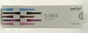HELO LX 5-Pack Multicolor Smartband Set Fit Health Electronics Brand New!