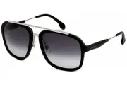 CARRERA 133/S TI7 /9O Matte Black/Ruthenium/Grey Lens Authentic Sunglasses
