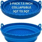 1-Pack Air Fryer Silicone Liners Foldable
