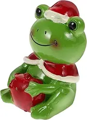 Rv Decoration Accessories Santa Decor Santa Ornaments for Christmas Tree Animals Decorations for Christmas Tree Christmas Tree Decorations Frog Car Accesories Synthetic Resin