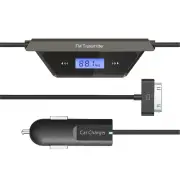 In-Car FM Transmitter for iPhone/iPad/iPod with Charger