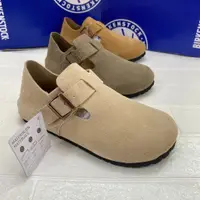 在飛比找蝦皮商城精選優惠-BIRKENSTOCK 【熱賣】新款復古真皮勃肯女鞋