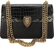 [MBDFUT] Women Satchel Handbags Designer Shoulder Bags for Women Leopard Pattern Splicing Crossbody Purse