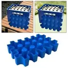 Beer Crate Ice Block Wear Resistant Beer Cooler for Home Garden Camping