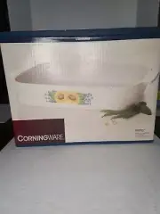 Corningware Sunsations Sunflowers 4 Qt Open Roaster NIB