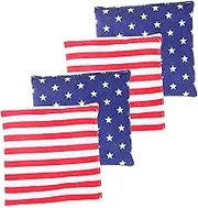 CORHAD 4pcs Bean Bag Toss Game Interactive for Hand Eye Coordination Durable Fun Family Activity for Engaging Parent Game