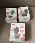 DASH Nonstick Mini Set of 3 , WAFFLE - GRILL - BUNDT