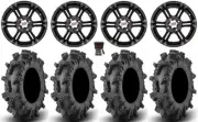 ITP SS212 14" Wheels Black 30" Terminator Max Tires Polaris RZR XP 1000 / PRO XP