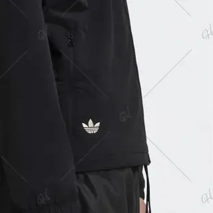 【adidas 愛迪達】外套 男款 運動外套 風衣外套 三葉草 國際碼 NEW C TRACKTOP 黑 HM1868