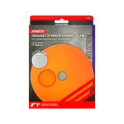 Josco 125mm Orange Cutting Hook And Loop Foam Polishing Pad