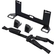Universal Child Seat Anchor Mounting Kit for ISOFIX Belt Connector Thick Steel Car Seat Bracket by Hoqqf Fixed Strap