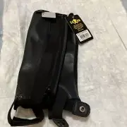 Saxon Childs Equileather Half Chaps Color Black Size CM