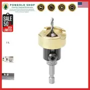 Professional 82° Countersink Drill Bit Set with No-Thrust Ball Bearing - 3/8 Dia