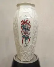 10" Belleek Vase from Ireland, Rare & New, Christmas Collectibles