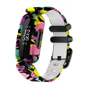 Silicone Pattern Fitbit Ace 3 compatible Watch Straps