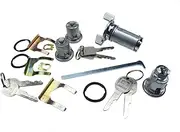 GIFAYUAN Fit for Chevrolet Camaro Caprice Cavalier Celebrity Chevelle Malibu Impala Lumina Van Ignition Door Trunk Lock Cylinder Keys Kit