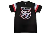 Foo Fighters | Official Band Ringer T-Shirt | Comet Tricolour