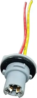 Brake Light Socket Replacement, Turn Light Bulb 0.55x1.25in Portable Car Truck Instrument, Lightweight Bulb, Flasher for Lights Warning, Material Abs and Metal