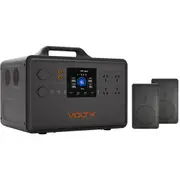 Voltx 2400W Power Station+ 2x5000Ah Power Bank