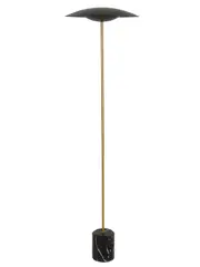 Loft 2 Light Floor Lamp in Black