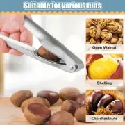 Chestnut Clip Nutcracker Opener Nuts Peeler Shelling Walnut Cracker Sheller