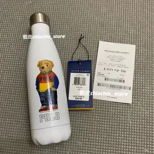 現貨💯正品保證💯Polo Ralph Lauren Polo bear 熊 保溫瓶 水壺 水瓶  RL 馬克杯 不銹鋼