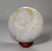 Crystal Coral Jade Sphere 2.75" - USA