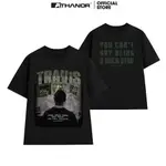 ATHANOR LOCAL BRAND 中性男式女式 100% 優質棉 T 恤 TRAVIS SCOTT S-5XL