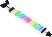 Lian-Li Strimer Plus V2 12VHPWR 3X 8 to 16-Pin Extension - 335 mm, 8 LED Strips